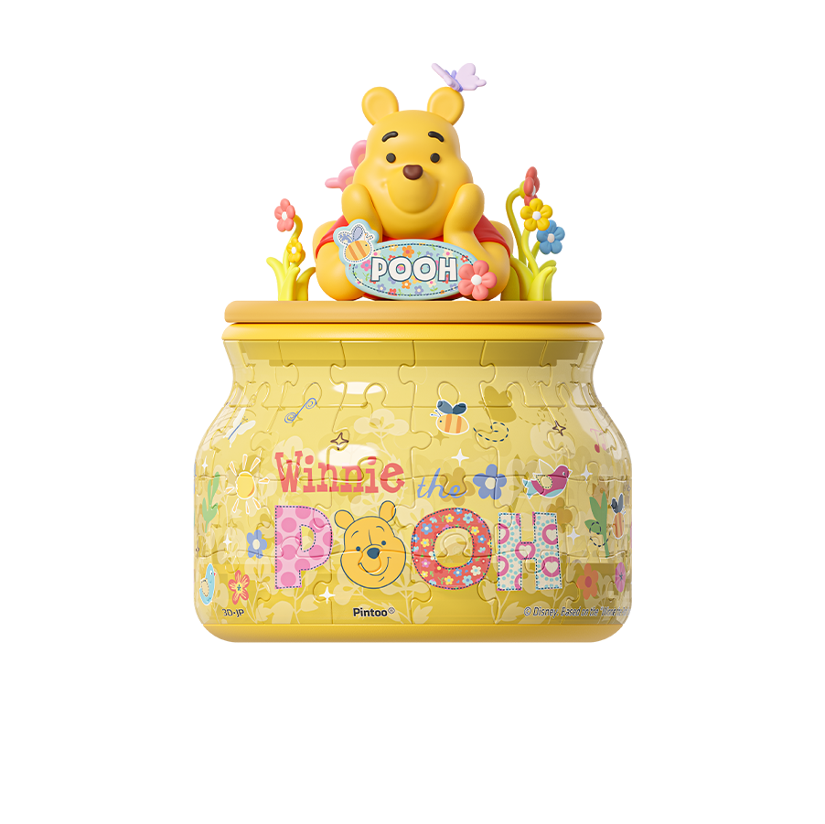 AR1003 Pingu系列倒数月历拼图-Pingu拯救圣诞节-圆形磁铁拼图