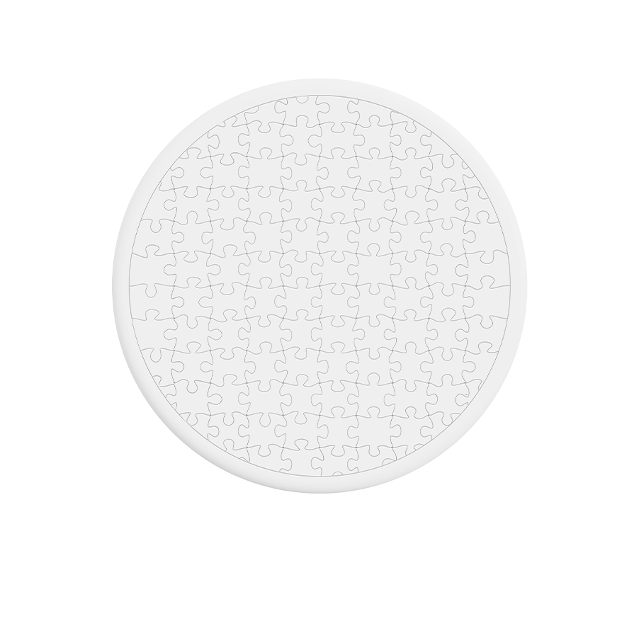 AR1003 Pingu系列倒数月历拼图-Pingu拯救圣诞节-圆形磁铁拼图