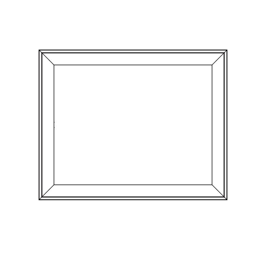 实色框-Showpiece XL