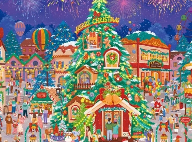 新品上市丨欢迎来到烟火圣诞园