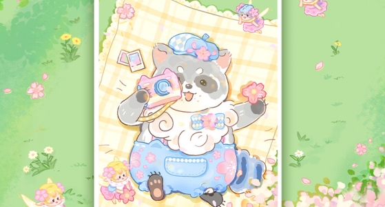 3月手机壁纸｜小Pazzy祝你春天愉快